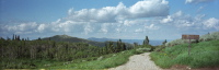 View northeast from the top of Bountiful Ridge.