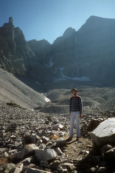 Bill at the end of the trail.