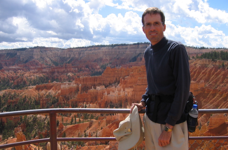 Bill at Sunrise Point, Bryce Canyon (1).