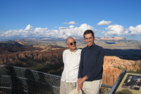 David and Bill at Bryce Point.