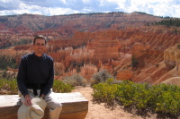 Bill at Sunrise Point, Bryce Canyon (2).