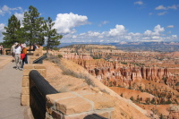 David and Kay at Sunset Point, Bryce Canyon.