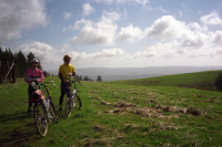 Stella Hackell and John Serafin at Sky Ranch.