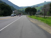 Starting west through Niles Canyon.