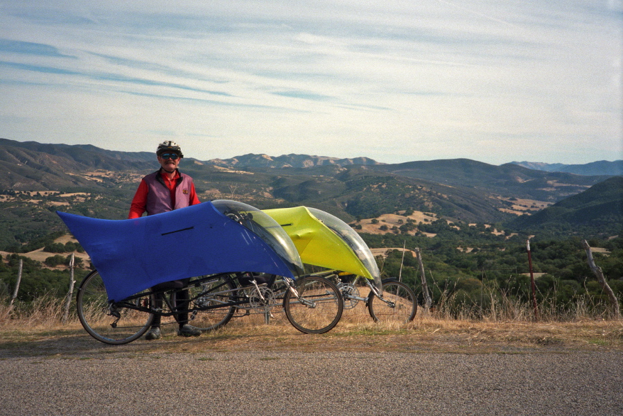Ron at the top of Carmel Valley Rd.
