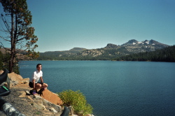 Bill at Caples Lake