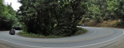 Hairpin curve on CA152 near Hecker Pass