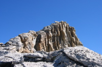 The summit of Echo Ridge (11168ft) just out of our comfort zone.