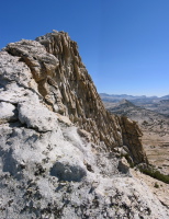 Echo Ridge Summit (11168ft) from where we stopped (~11100ft)