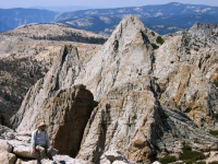 Echo Peaks (~11000ft) from Echo Ridge (11100ft)