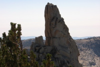 Eichorn Pinnacle (~10750ft) on Cathedral Peak