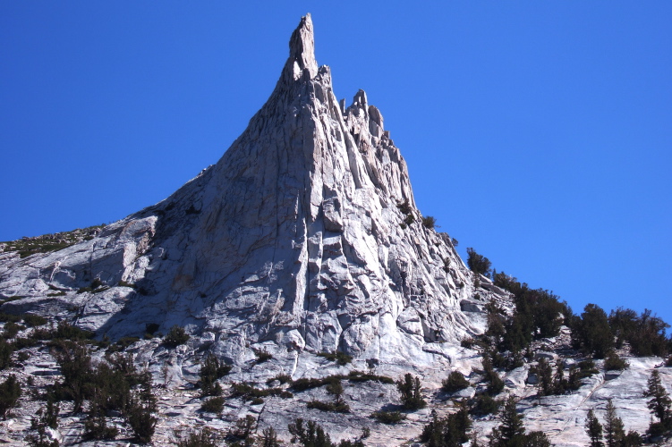 Cathedral Peak from John Muir Trail