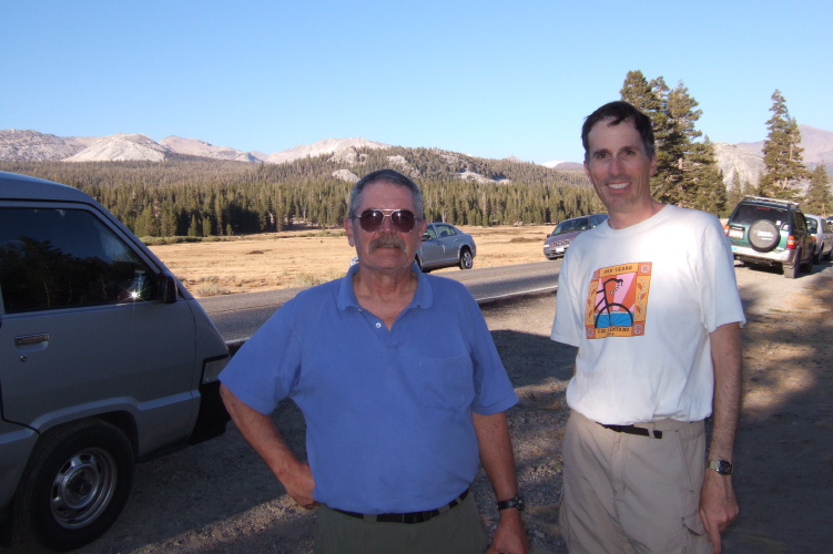 Ron and Bill at the end of the hike.