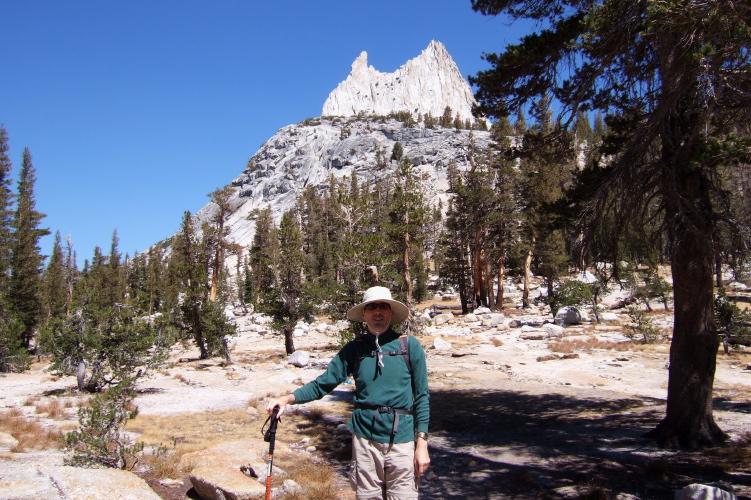 Bill at upper Cathedral Lake.
