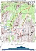 Cathedral Range Map