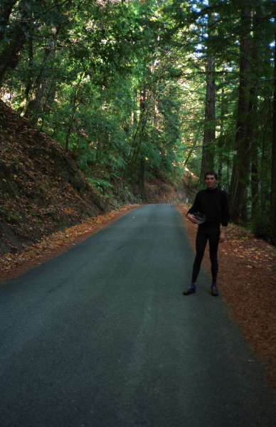 Bill on lower Gazos Creek Rd.