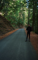 Bill on lower Gazos Creek Rd.