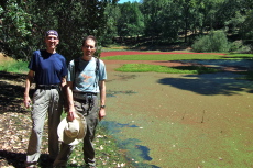 Steve and Bill at the Lake