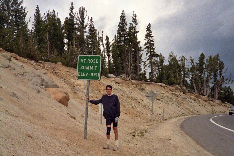 Bill at Mt. Rose Summit.