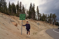 Bill at Mt. Rose Summit.
