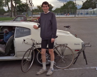 Bill at end of the ride.