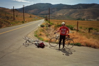 Near the bottom of Kings Canyon Rd.