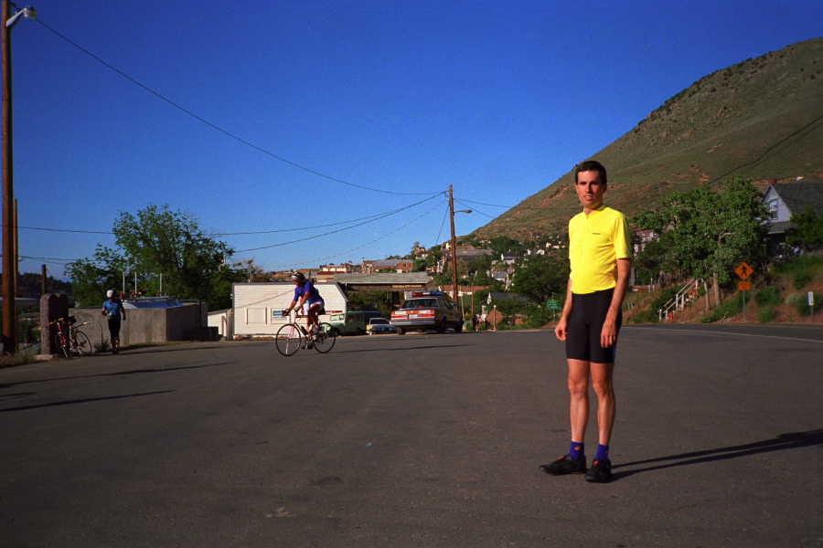 Bill at Virginia City rest stop