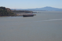 Mt. Tamalpais from the Zampa Bridge viewpoint.