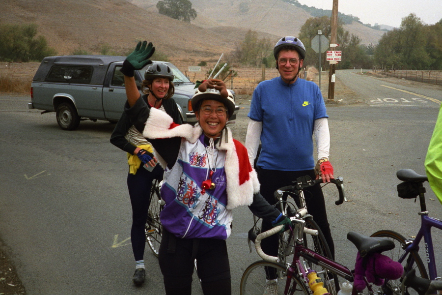 Pausing at Bear Creek Rd. and Alhambra Valley Rd.