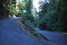 Start of Buzzard Lagoon Road (at Rider Road)