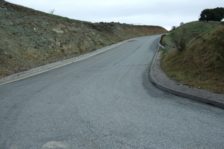 Starting up Countryview Lane.