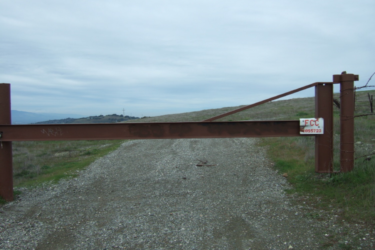 End of the Countryview Drive.