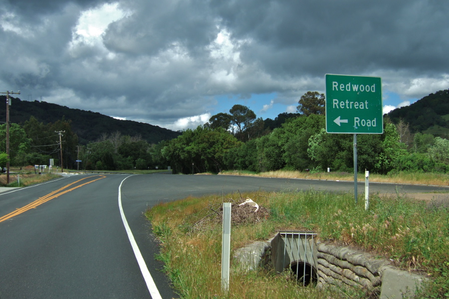 Heading north on Watsonville Rd.