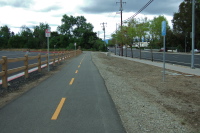 Starting south from Tully Rd. on the Coyote Creek Trail.