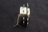 Double Freewheel assembled, edge view.