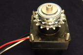 Double Freewheel installed on Cyclone motor gearhead.