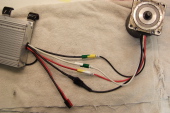 Motor wired for CCW rotation.