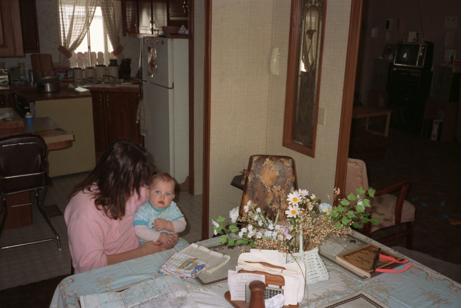 Lisa and Matthew at home.