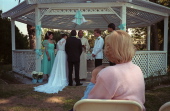 The surrendering of the bride.