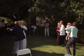 Guests dancing.