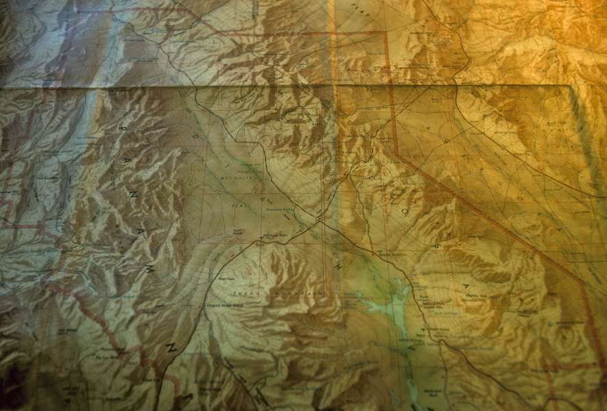 Death Valley Map