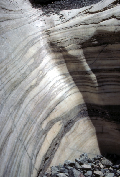Mosaic Canyon marble