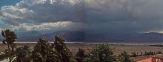 Badwater view from Furnace Creek Inn