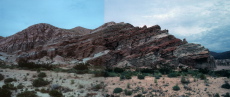 Rock formation at Red Rock Canyon, CA