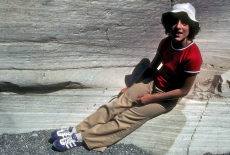 Laura in Mosaic Canyon