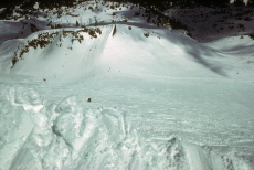 View over the precipice
