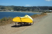 Pacifica State Beach from the closed road to Shelter Cove