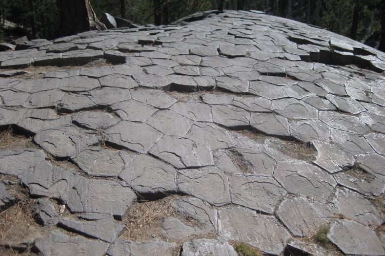 The top of the Postpile.