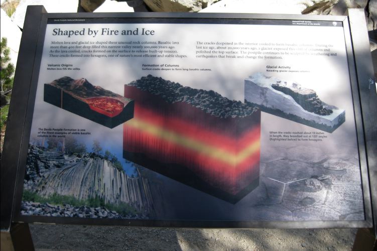 Postpile explanation.