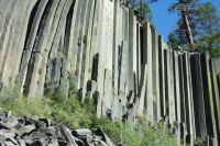 Devil's Postpile close-up.